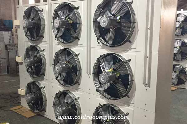 typical unit coolers with nine fans