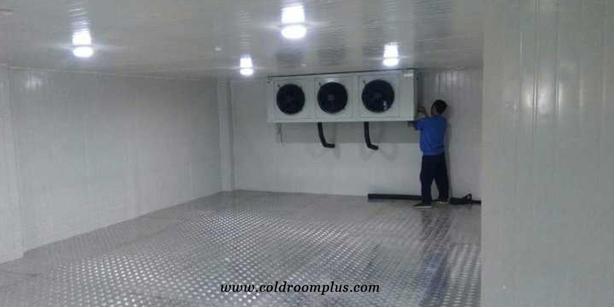 fish blast freezer room in Thailand