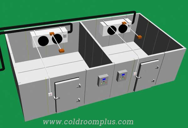 cold storage room for fruit