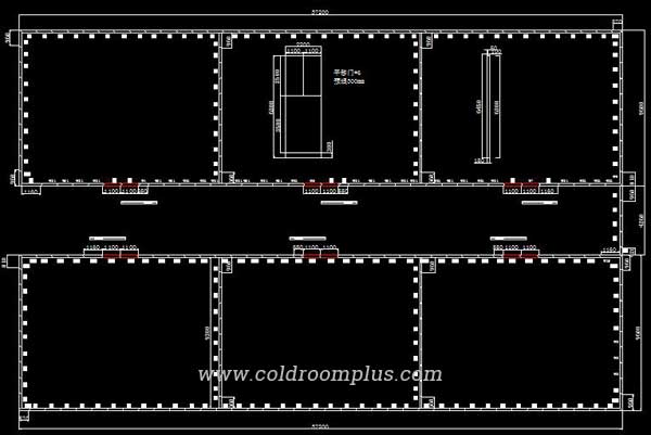 Turn Key Cold room drawing