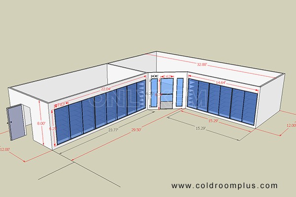 product development of cold storage room
