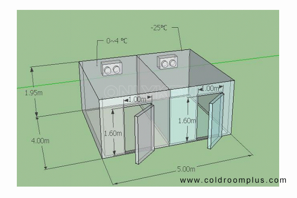 OnlyKem Cooler and Freezer Combo in Chile