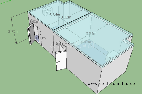 OnlyKem Walk in Cold Storage in Mongolia