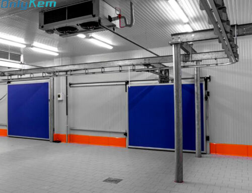 Analyzing a Walk in Cold Room with a Meat Rail System